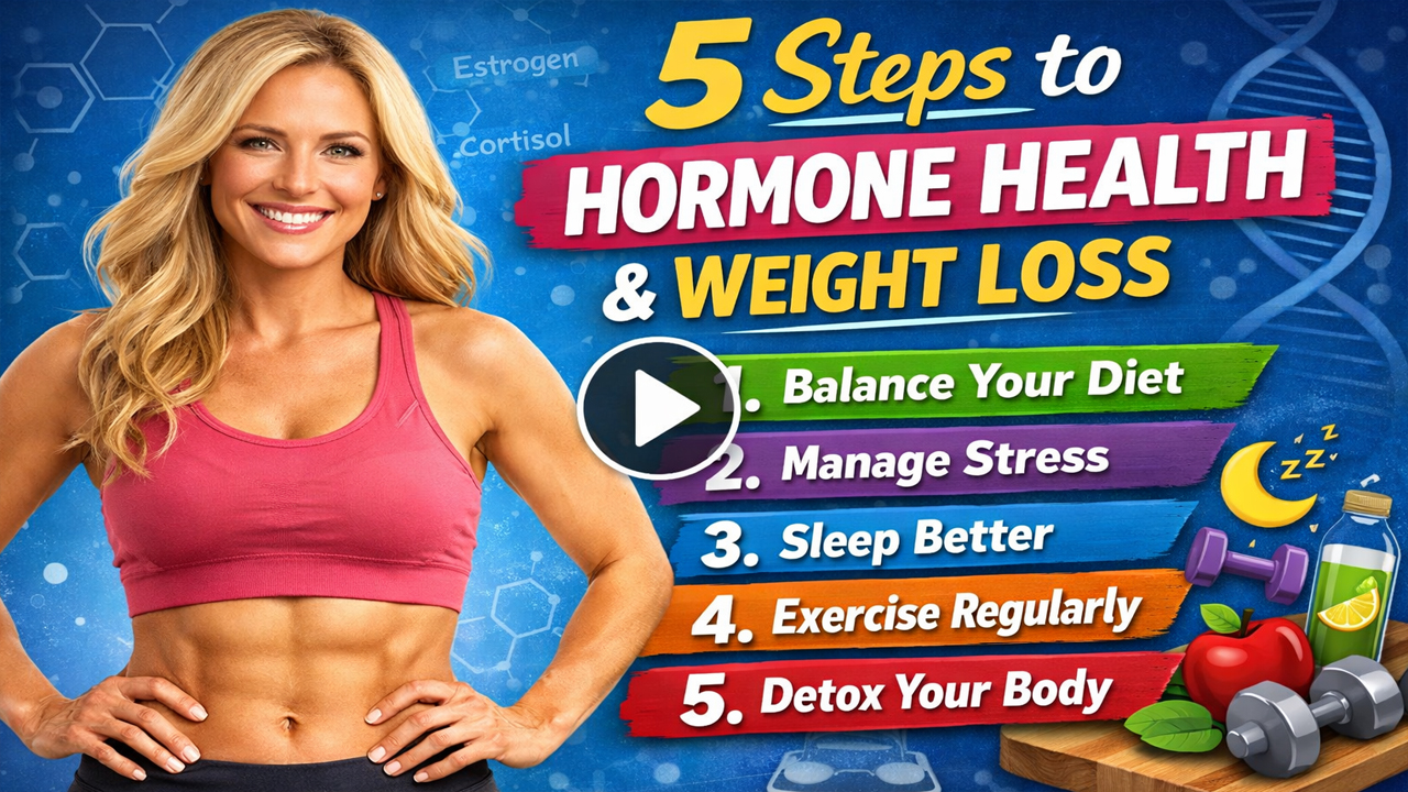 5 Steps to Hormone Health and Weight Loss
