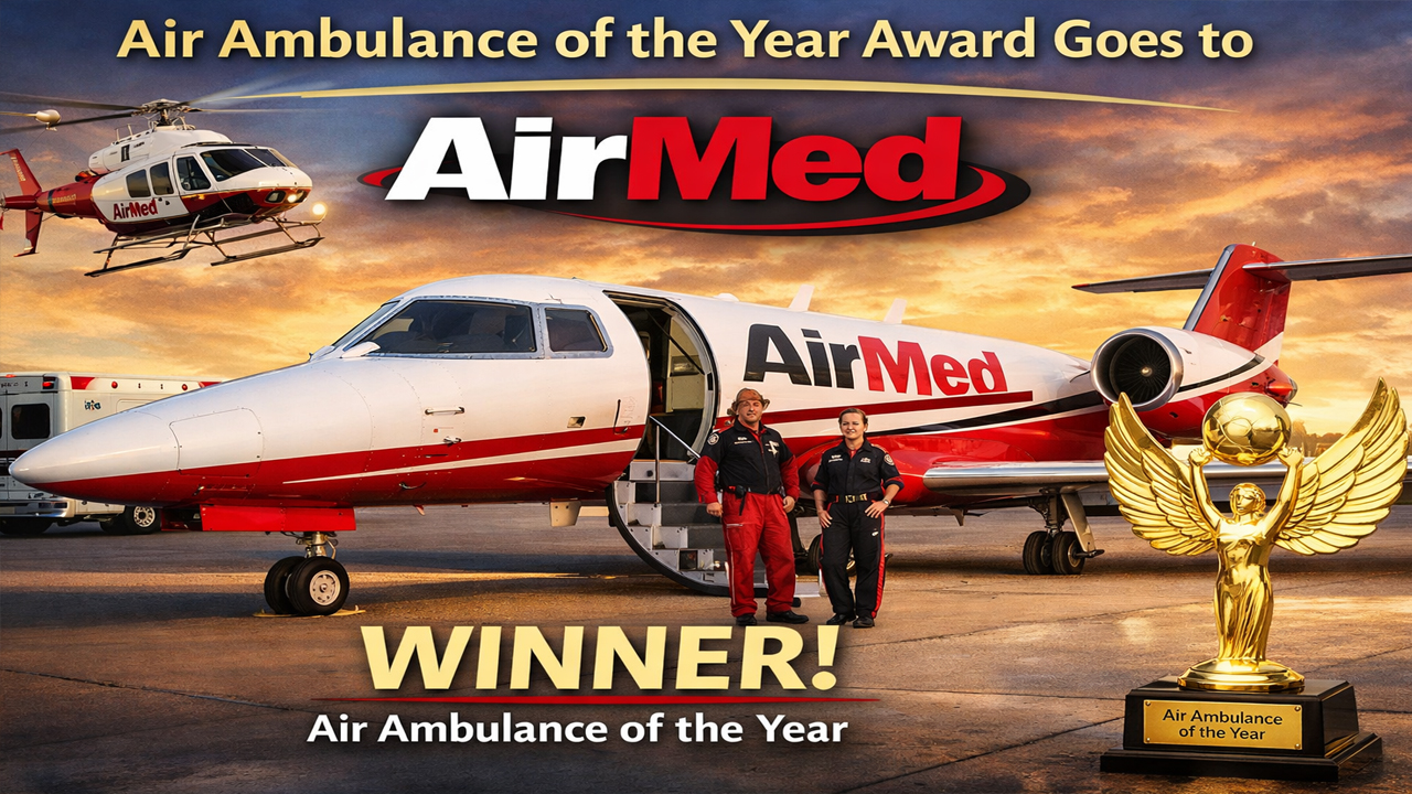 #AirAmbulanceOfTheYear #AirMed #AwardWinning #LifeSavingMissions #EmergencyMedicalServices #AirRescue #MedicalAviation #HealthcareHeroes #SavingLives #AviationExcellence 🚑 Medical & EMS Focus #EMS #CriticalCare #FlightMedicine #TraumaCare #EmergencyResponse #RapidResponse #MedicalTransport